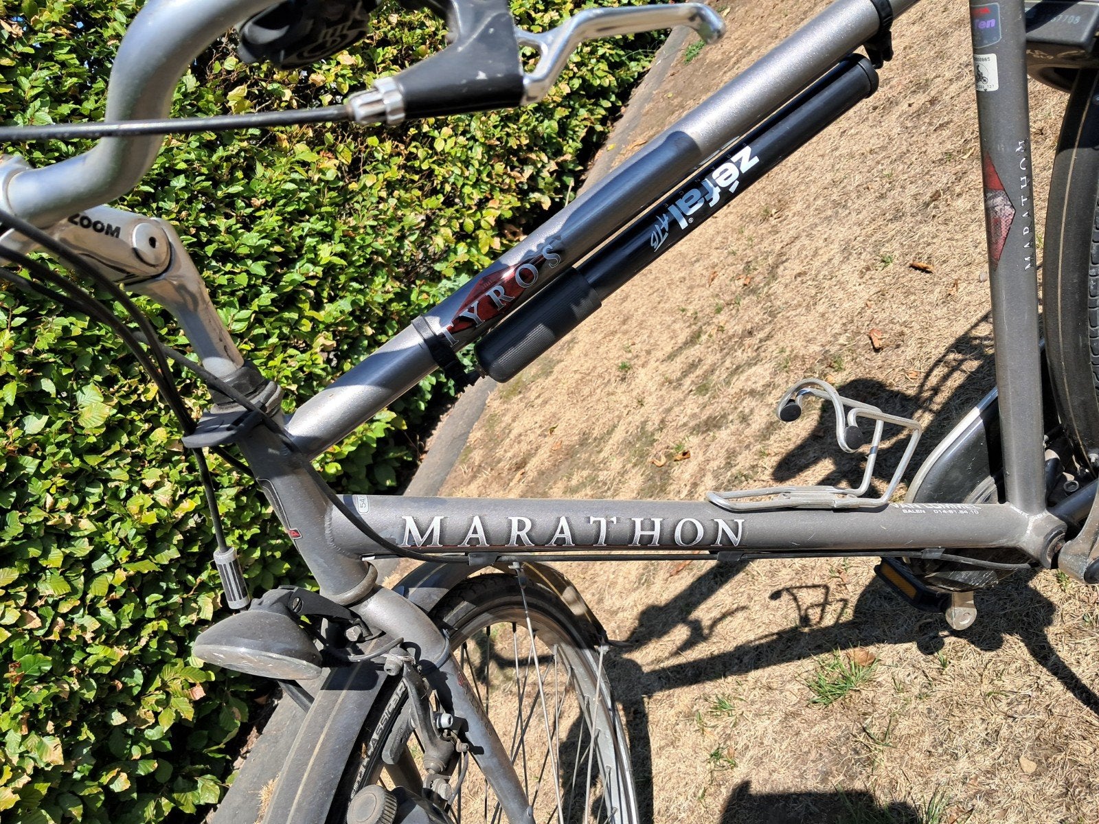 Studentenfiets Man, Ophalen