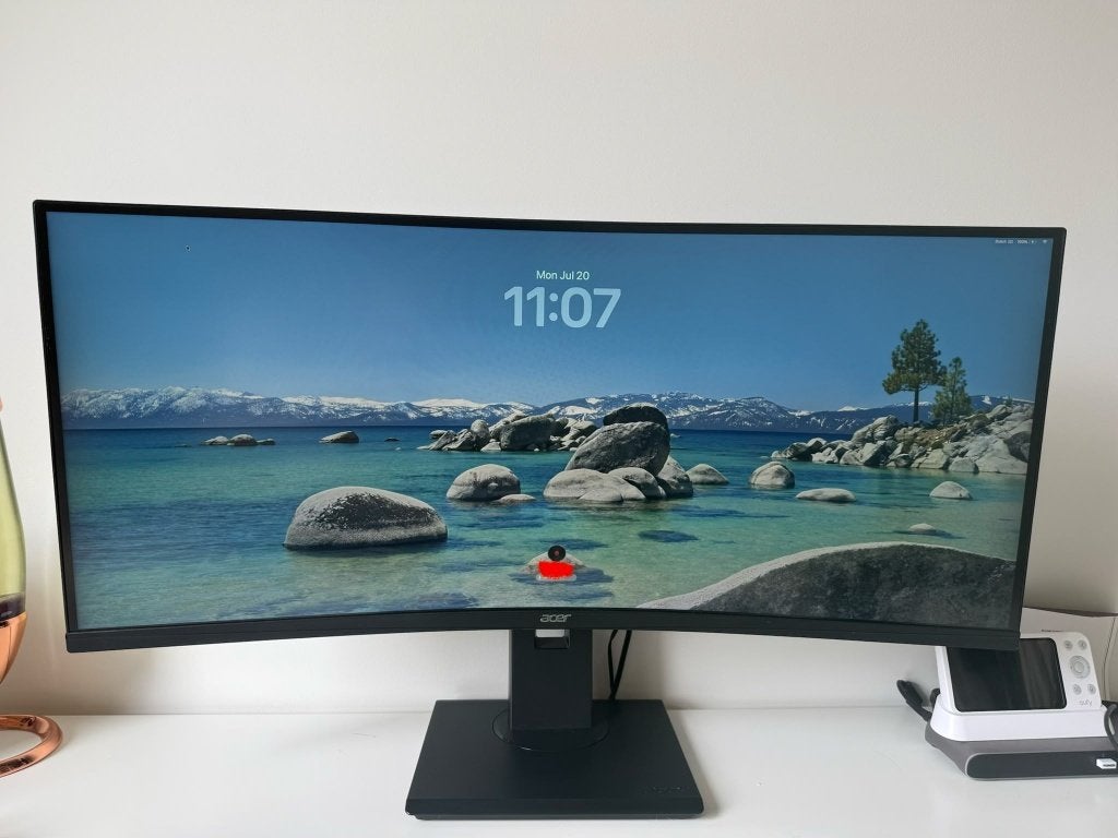 Acer ED347CKR 34 inch ultrawide 3440x1440 100hz, Computers en Software, VA, HDMI, Ultrawide, Ophalen