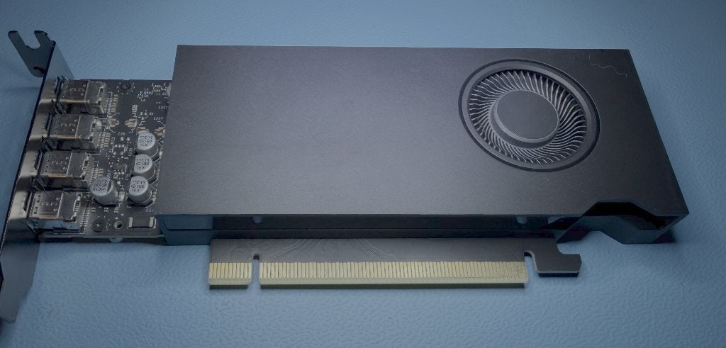 PNY NVIDIA RTX 2000E Ada 16GB – professionele videokaart, Computers en Software, Ophalen, DisplayPort, GDDR6, Zo goed als nieuw