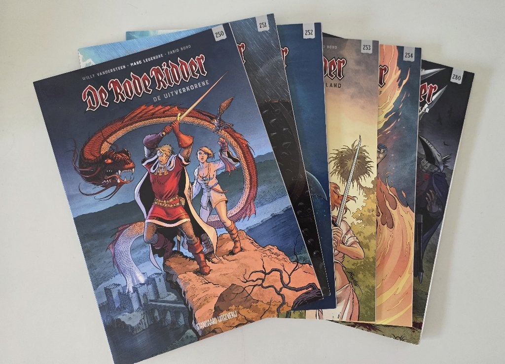 strips De Rode Ridder, Boeken, Ophalen of Verzenden