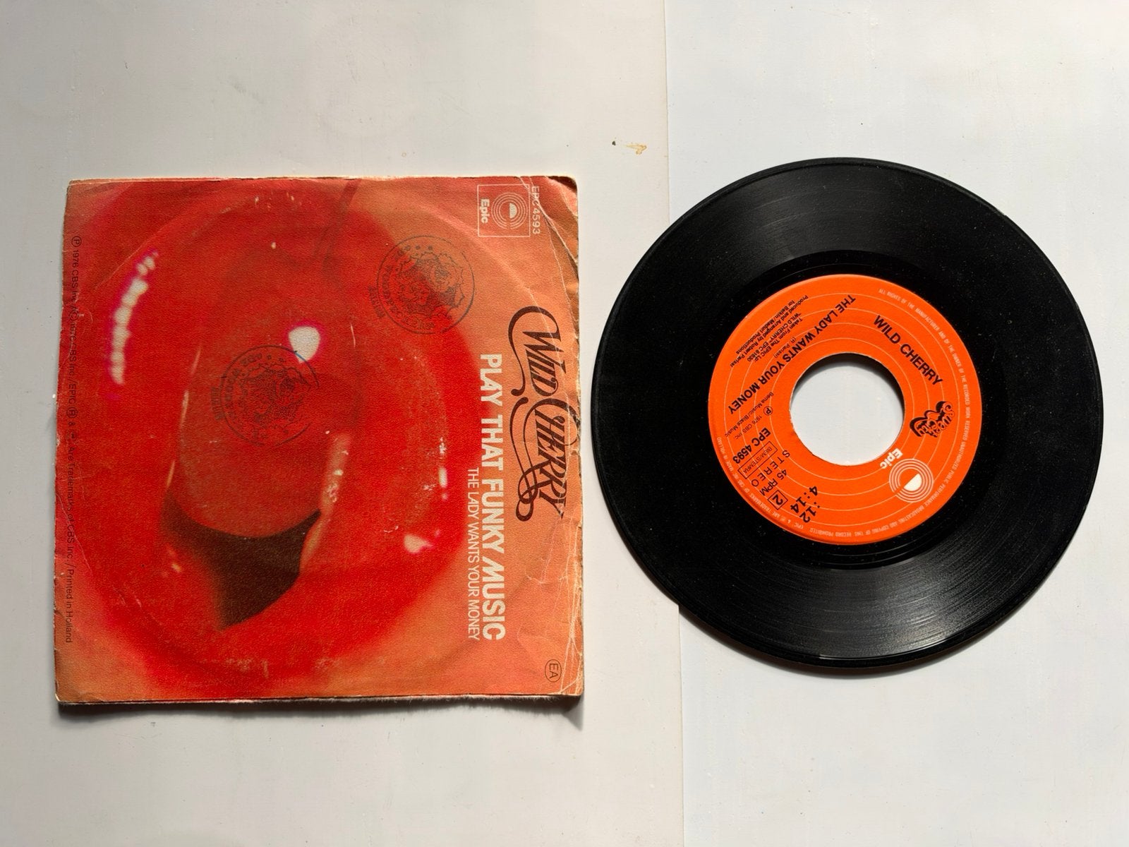 Wild Cherry: play that funky music ( funk; 1976), Verzenden, Zo goed als nieuw