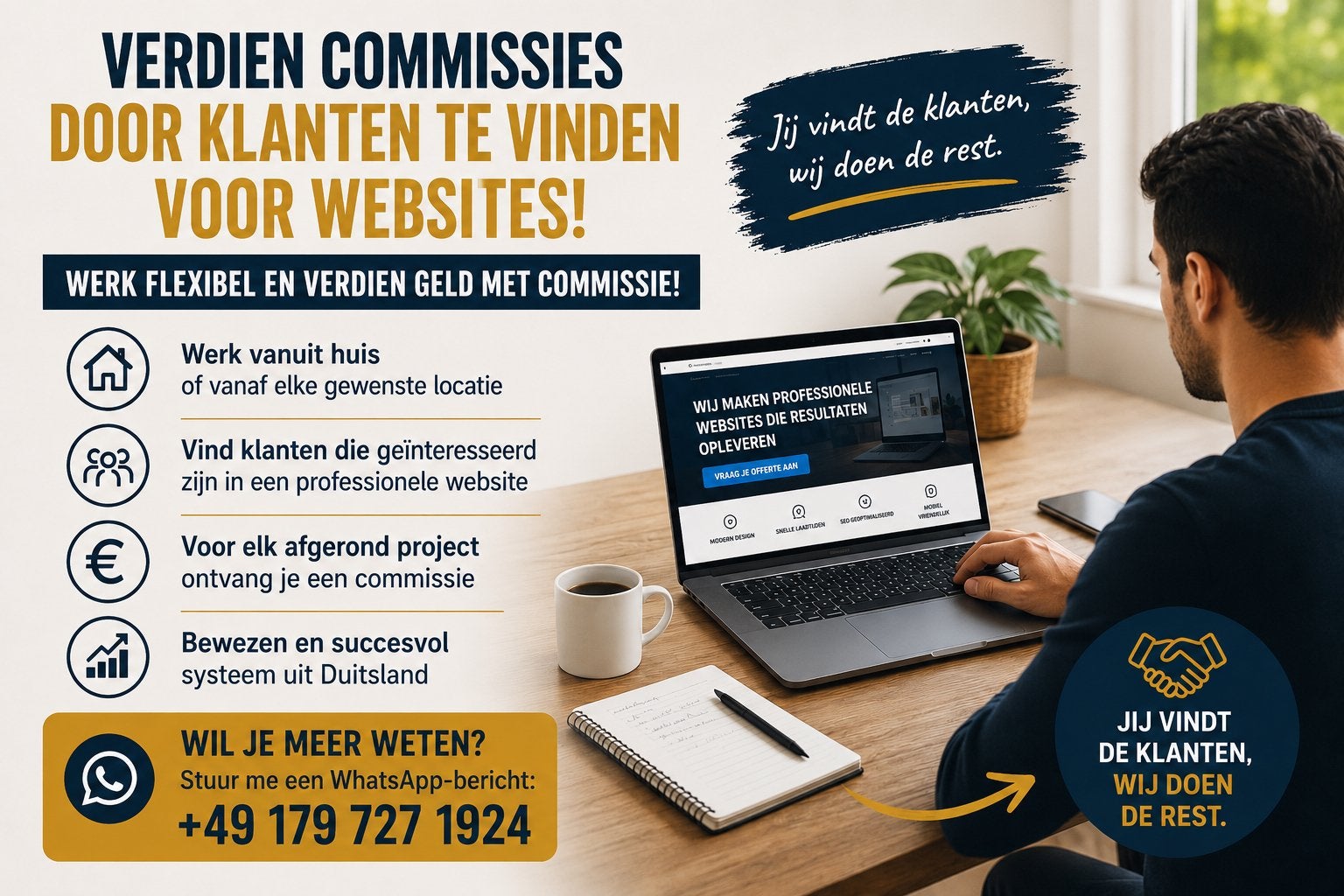 Recherchés : Partenaires commerciaux, Offres d'emploi