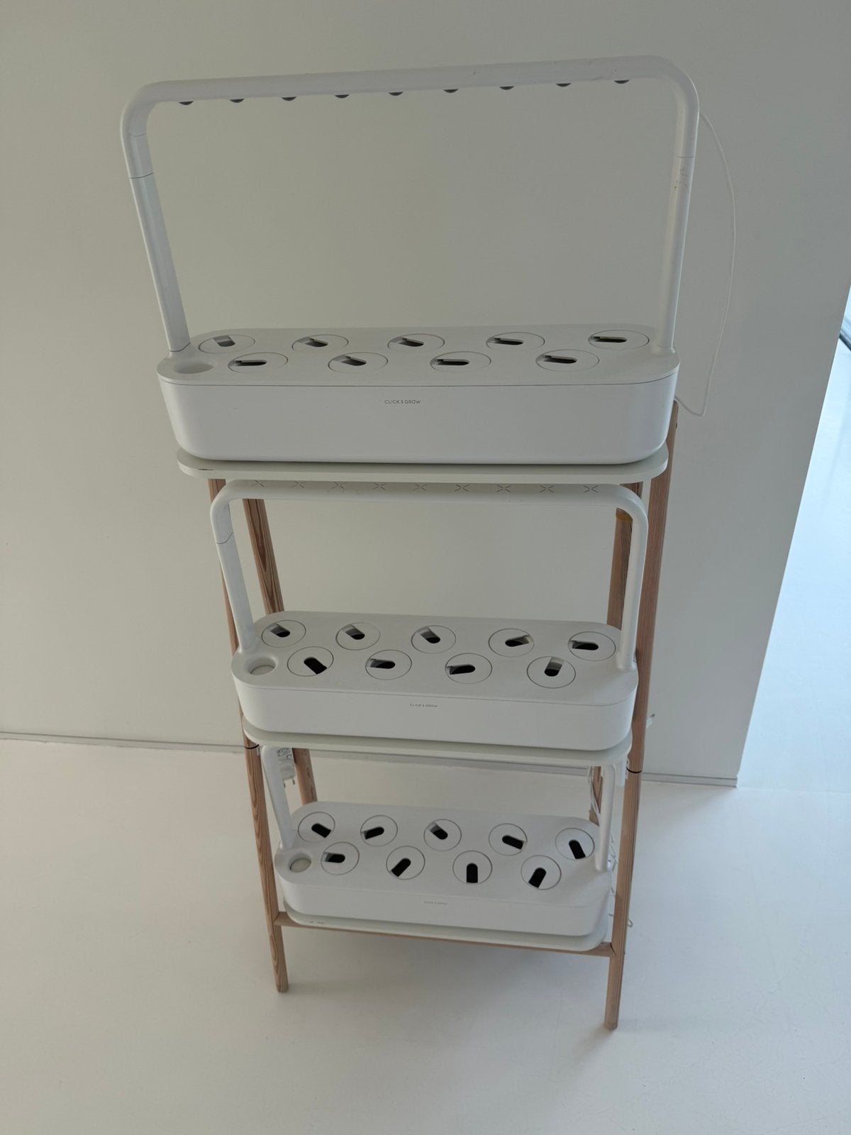 3x Click & Grow Smart Garden met plantenrek, Enlèvement, Comme neuf
