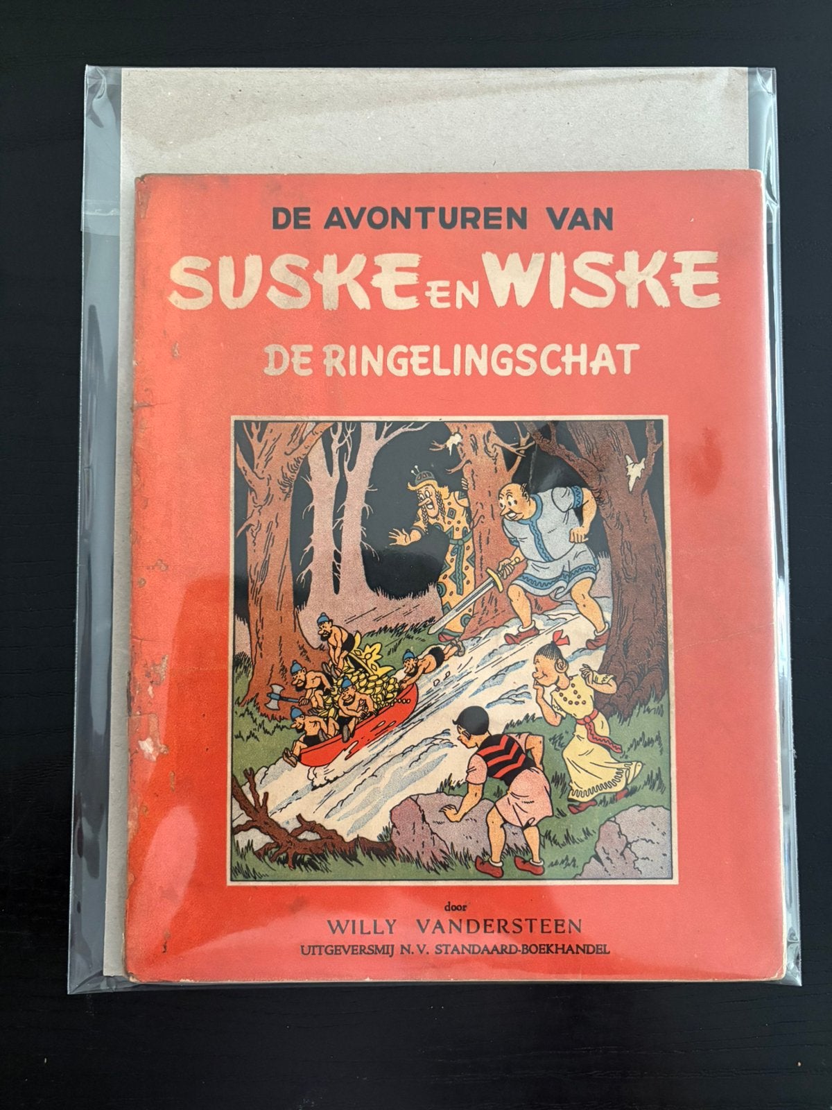 Suske en Wiske Rode Reeks Vlaams De Ringelingschat, Boeken, Verzenden, Gelezen