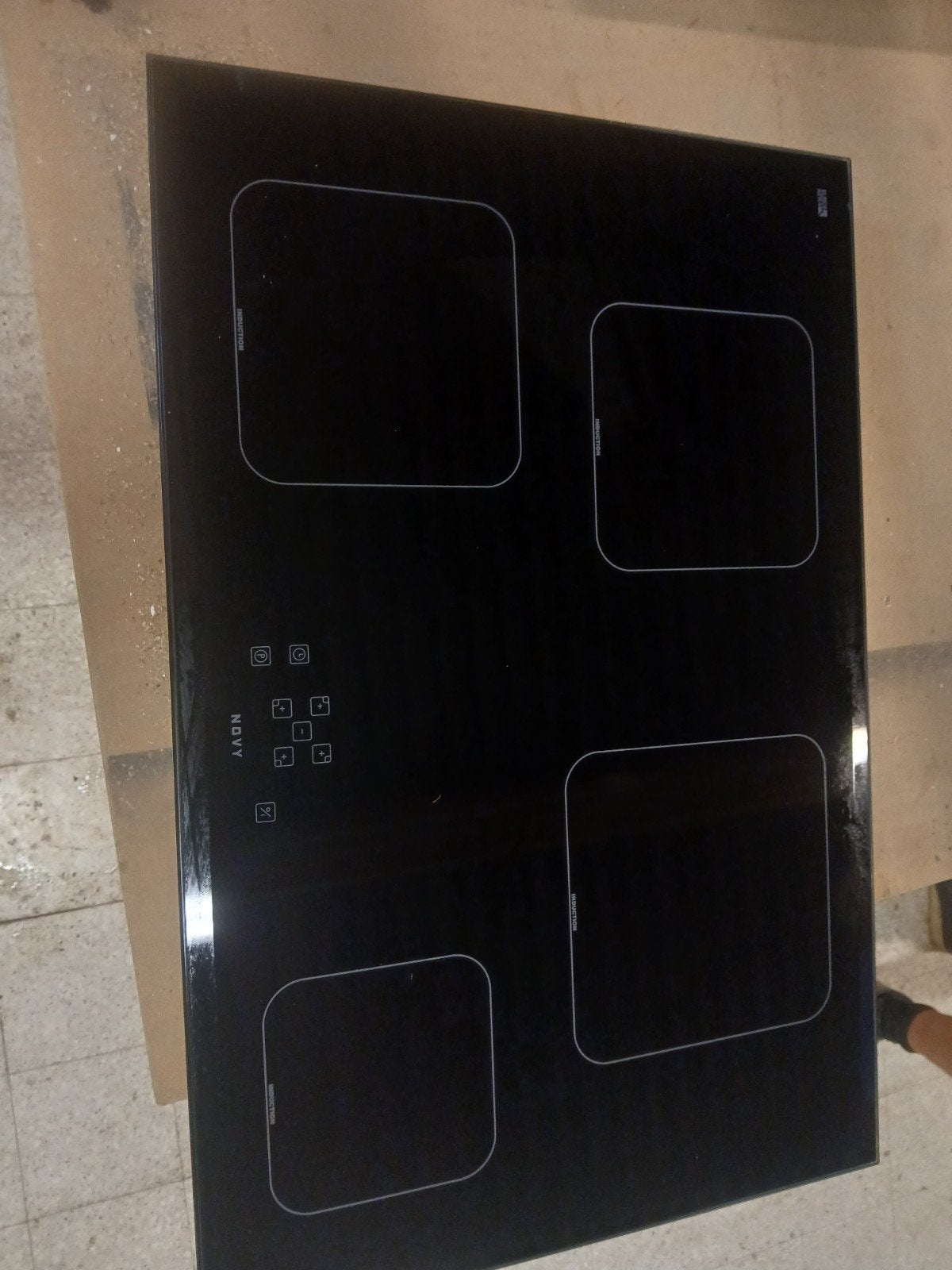 inductie kookplaat Novy 80 cm, Ophalen, Inductie
