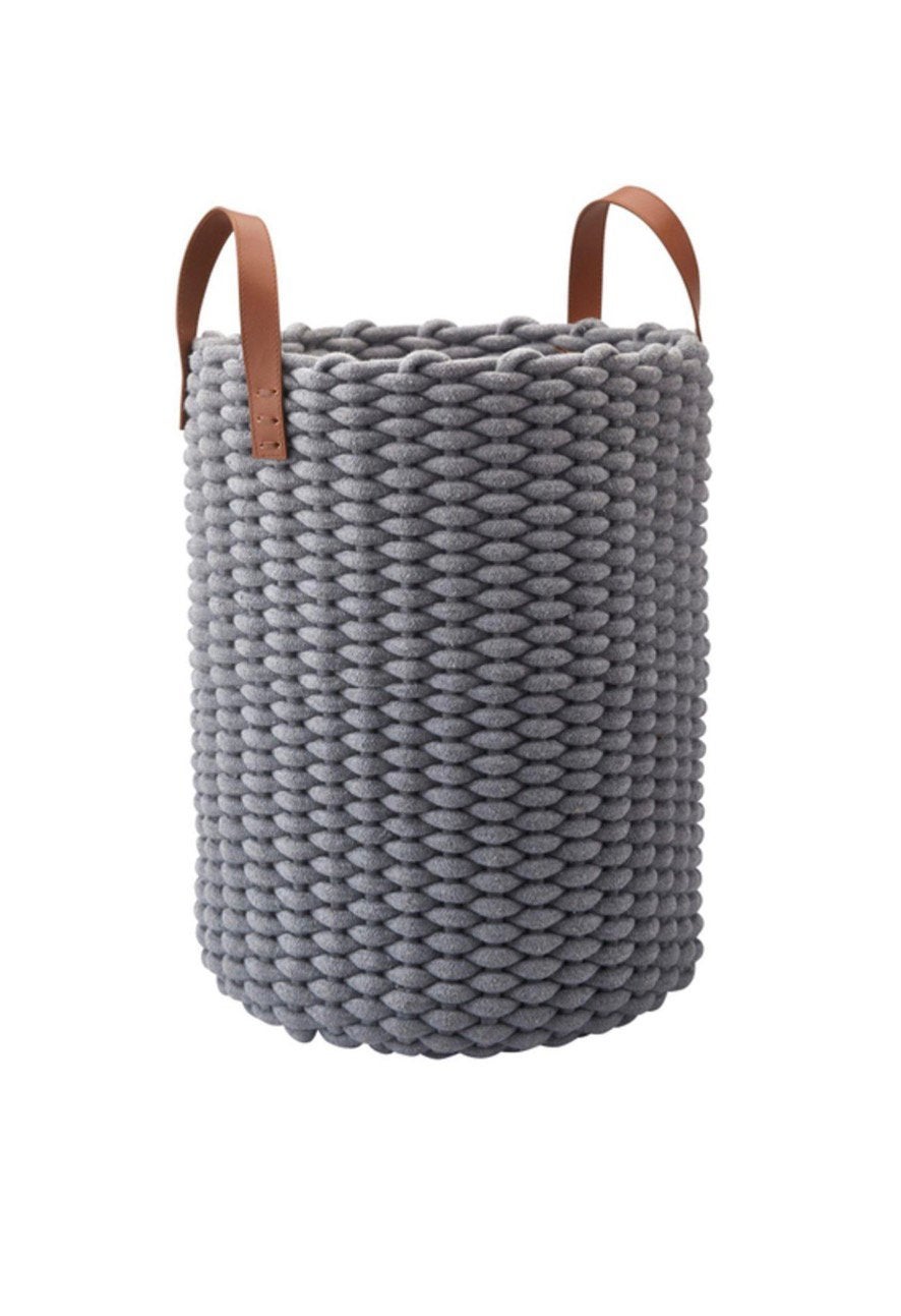 Corbeille en lin Aqua Nova, Enlèvement, Comme neuf, Panier