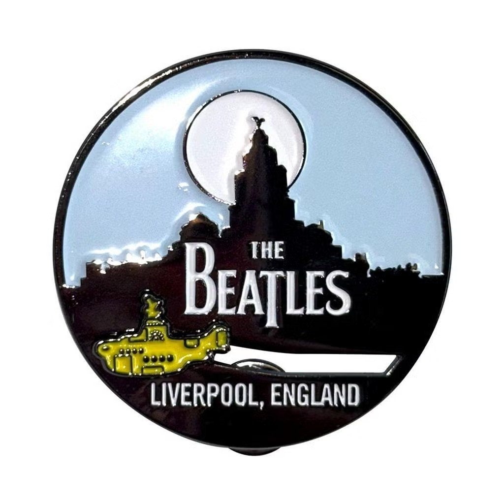 The Beatles Liverpool Skyline and Yellow Submarine Pin, Ophalen of Verzenden, Nieuw