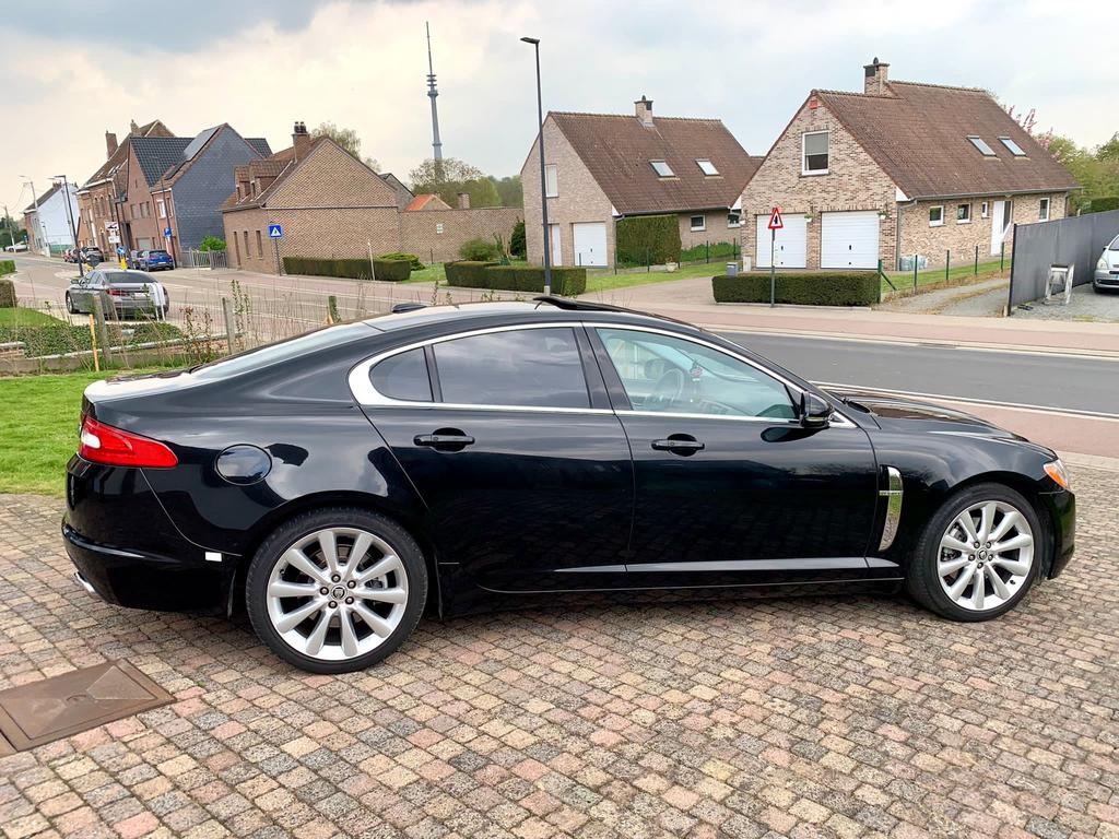 Jaguar XF luxe, Auto's, Automaat, Achterwielaandrijving, Xenon verlichting, Zwart