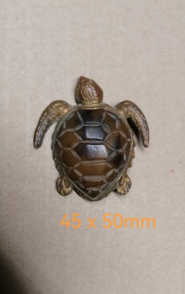 Oude sieraden met schildpadbroches, Handtassen en Accessoires, Broches, Verzenden, Gebruikt