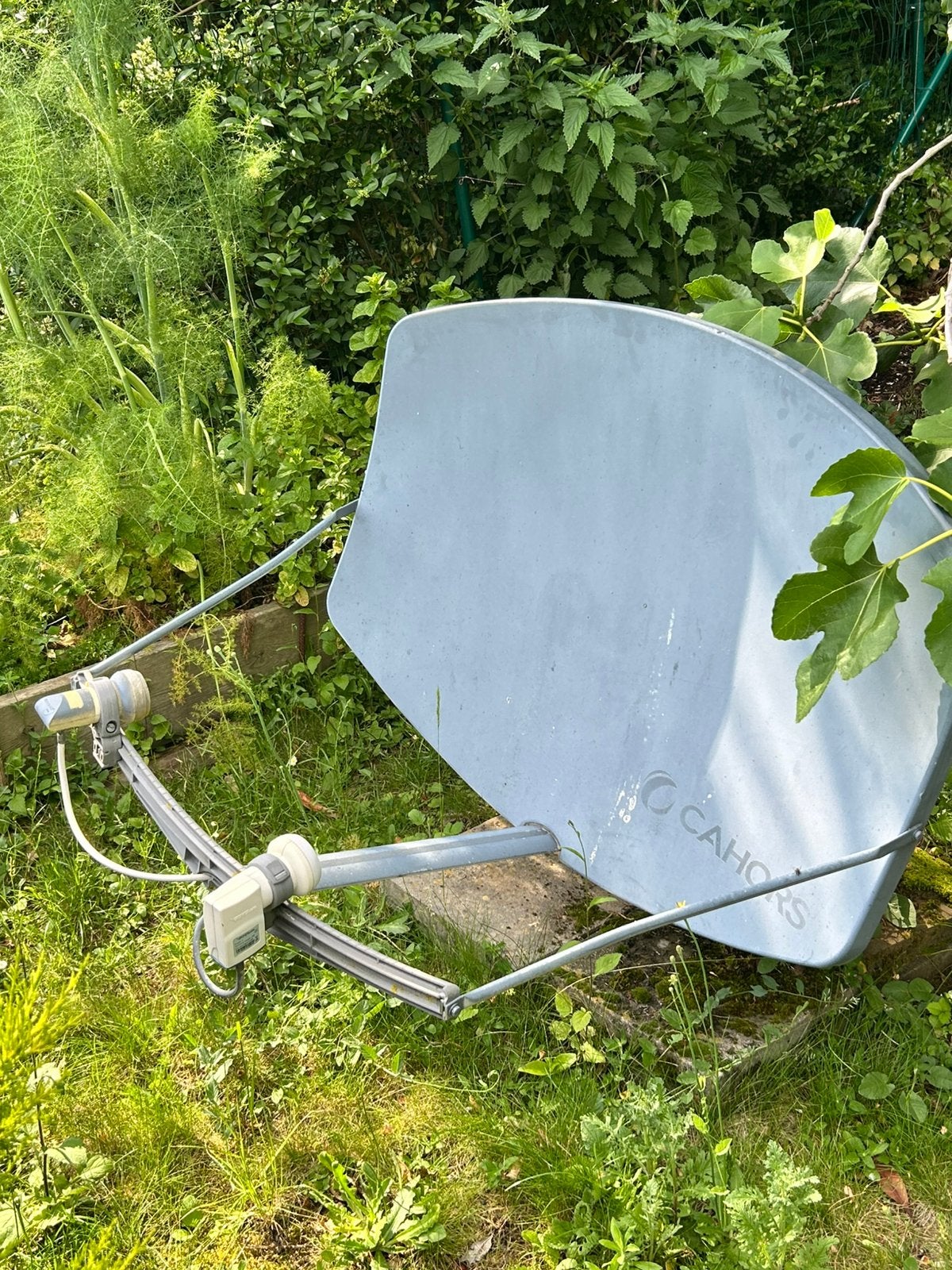 Antenne parabolique 2 têtes, Audio, Tv en Foto, Schotelantennes, Ophalen, Gebruikt, (Schotel)antenne