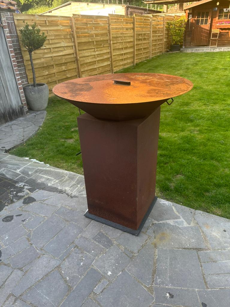 Plancha, Tuin en Terras, Barbecue-accessoires, Ophalen, Zo goed als nieuw