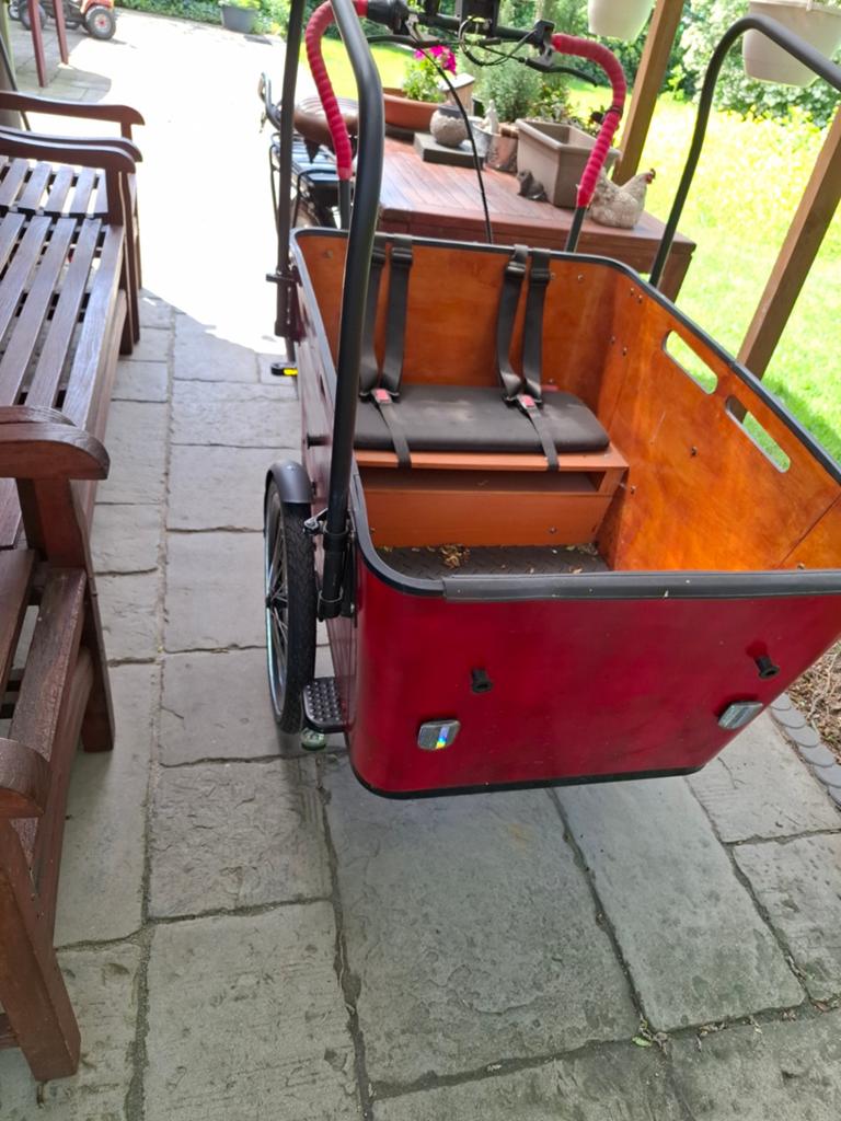Electrische bakfiets, Enlèvement
