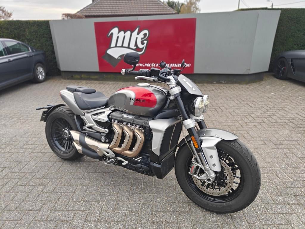 Triumph Rocket R 2023 8dkm, Motoren, 2500 cc, Motorrijbewijs A, Bedrijf, 3 cilinders