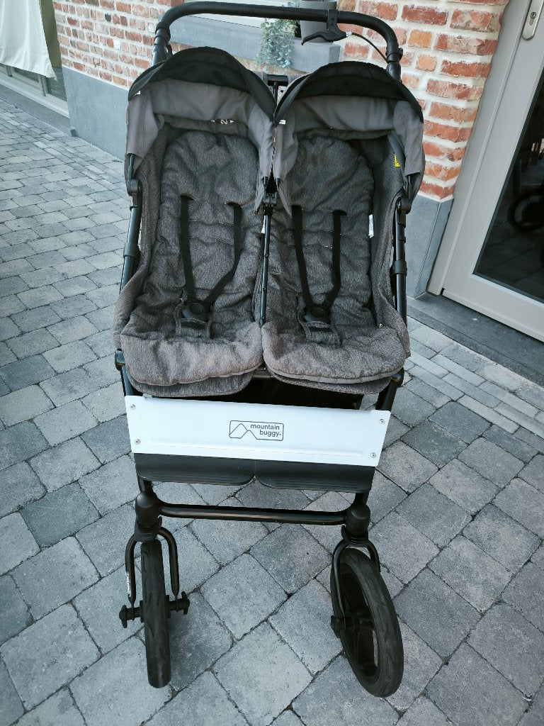 Poussette double Mountain Buggy Luxury Collection, Ophalen, Zo goed als nieuw, Duomodel