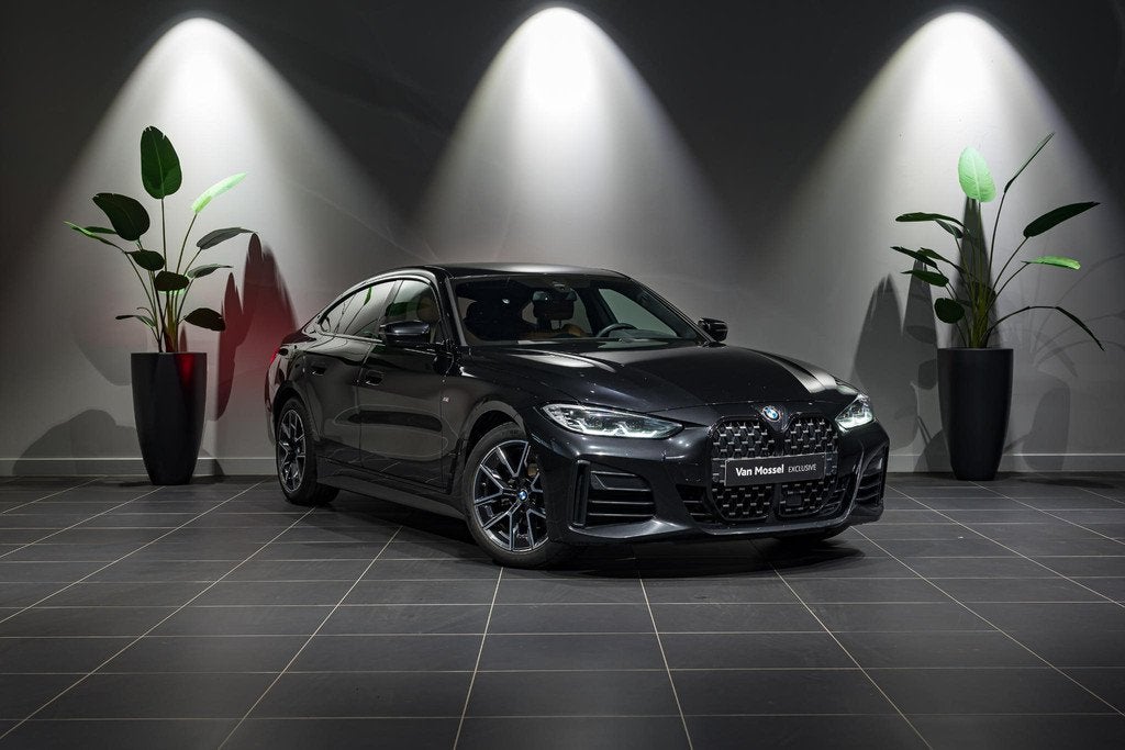 BMW 4 Reeks Gran Coupé 420i Gran Coupé M-PACK | CAMERA | C, Auto's, BMW, Automaat, Gebruikt, Zwart, 184 pk