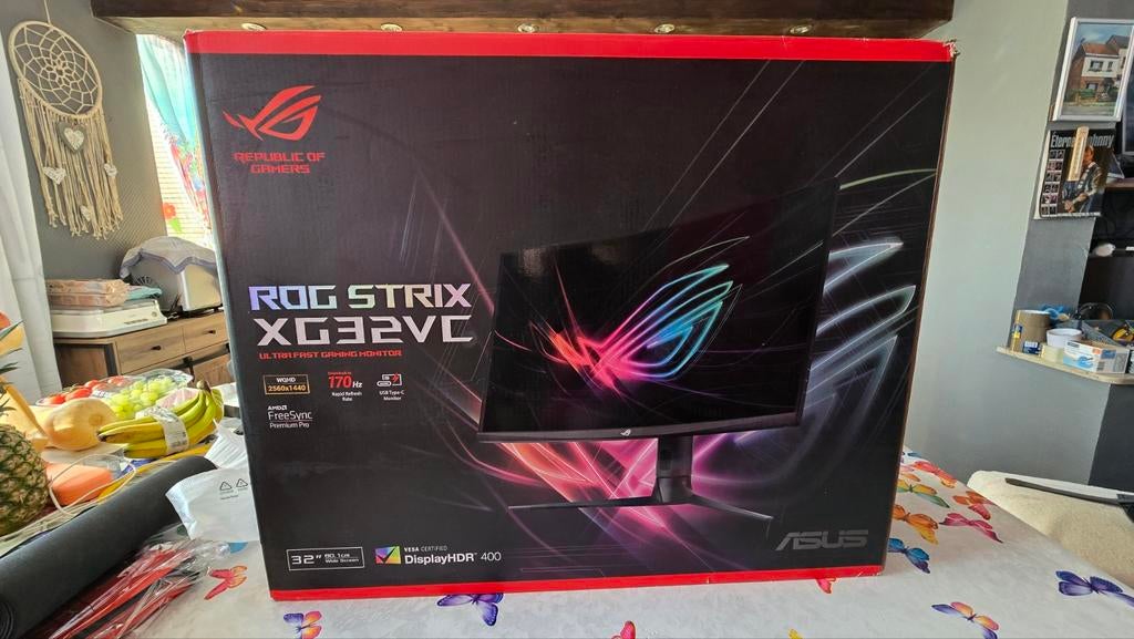 Moniteur Asus Tuf Gaming VG32UQA1A 32 Pouces 4K UHD 170Hz, Autres marques, LED, Enlèvement ou Envoi, 60 à 80 cm