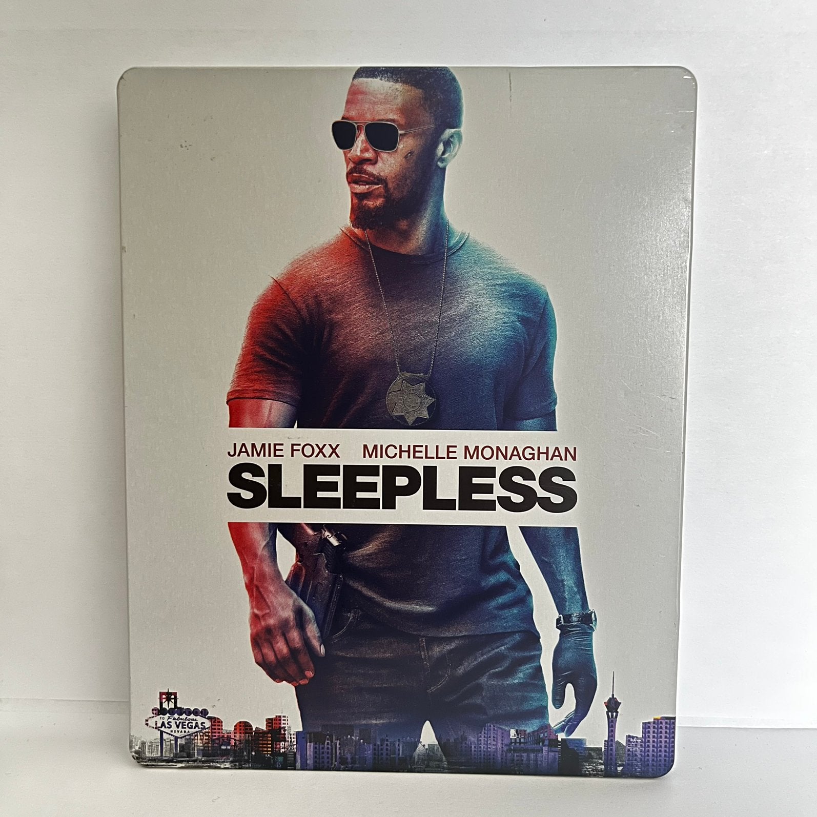 Sleepless (2017) Blu-ray Steelbook, Cd's en Dvd's, Blu-ray, Ophalen of Verzenden, Zo goed als nieuw, Actie