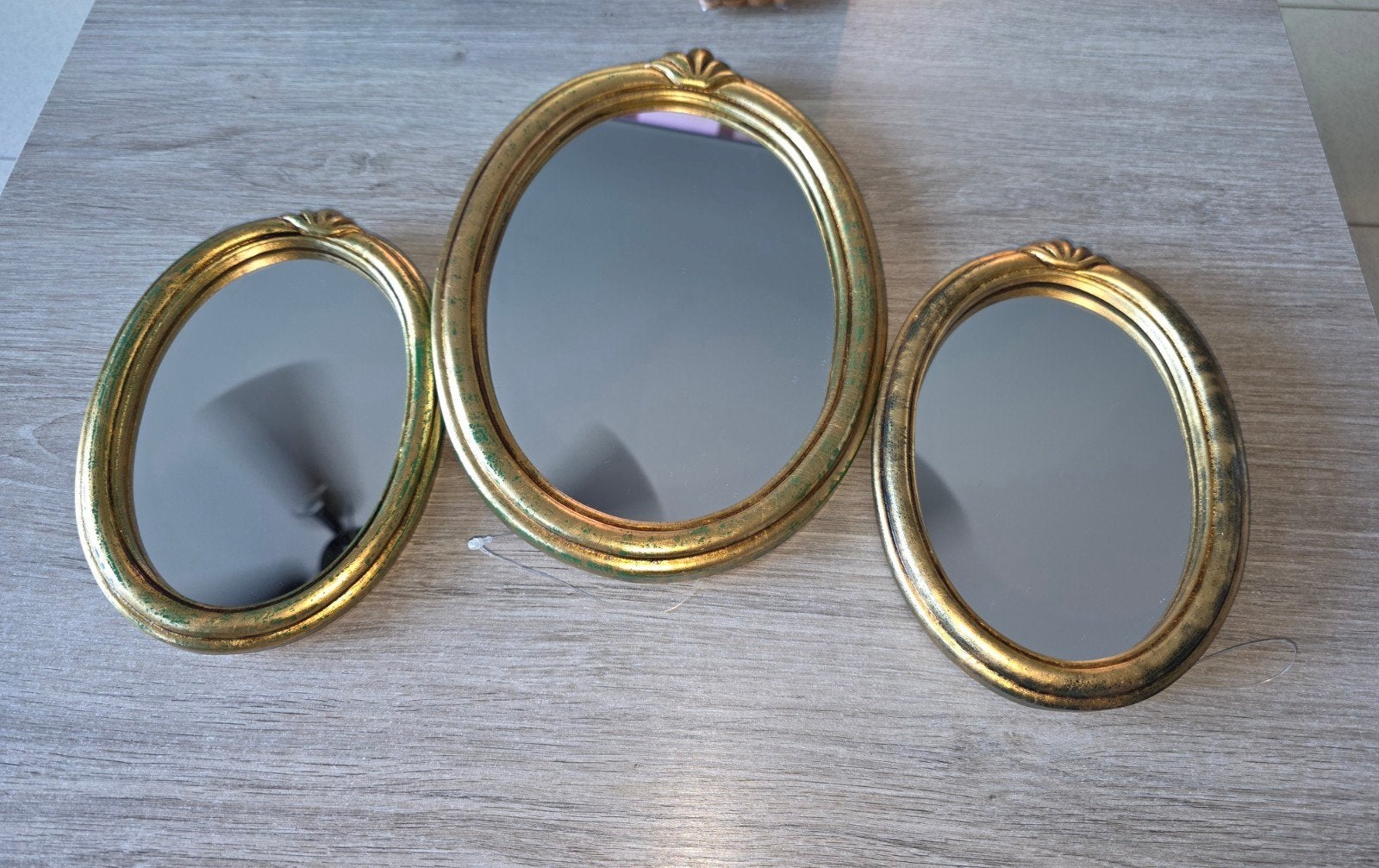 3 miroir vintage collection, Enlèvement