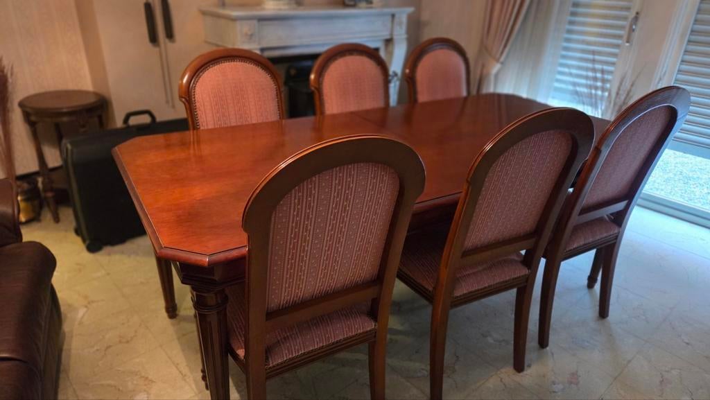 Complete, goed bewaarde eetkamer voor spotprijsje!, Huis en Inrichting, Complete eetkamers, Ophalen