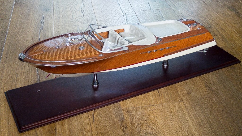 Riva Aquarama modelboot, Hobby & Loisirs créatifs, Enlèvement, Utilisé, Plus grand que 1:32, Autres marques