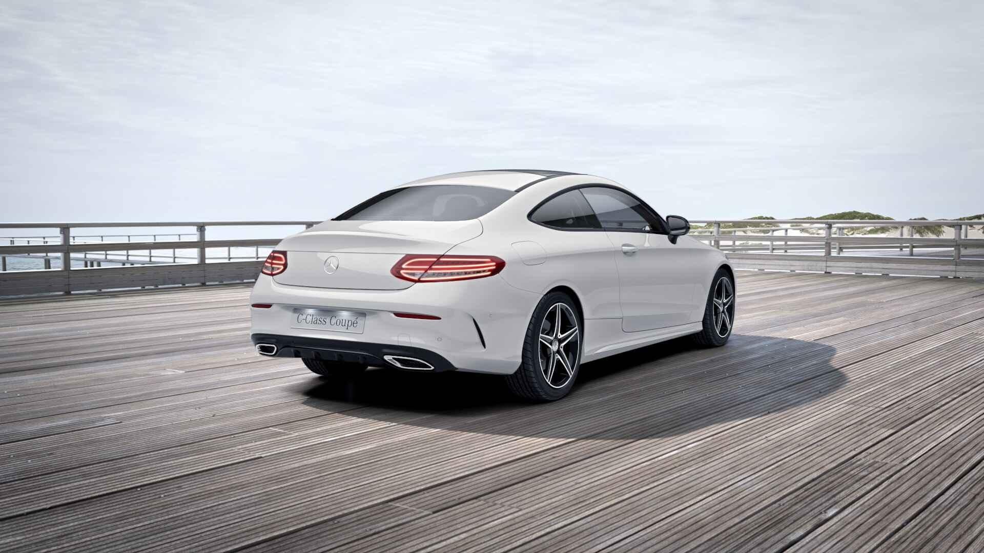 Mercedes-Benz C-Klasse 180 Coupé AMG Line | Panoramisch Dak, Auto's, Gebruikt, Euro 6, 4 cilinders, 1600 cc