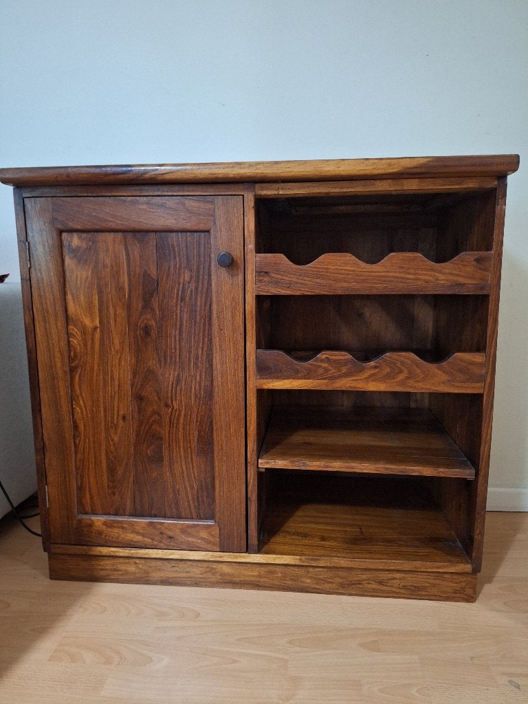 Meuble bar en bois, Enlèvement, Comme neuf