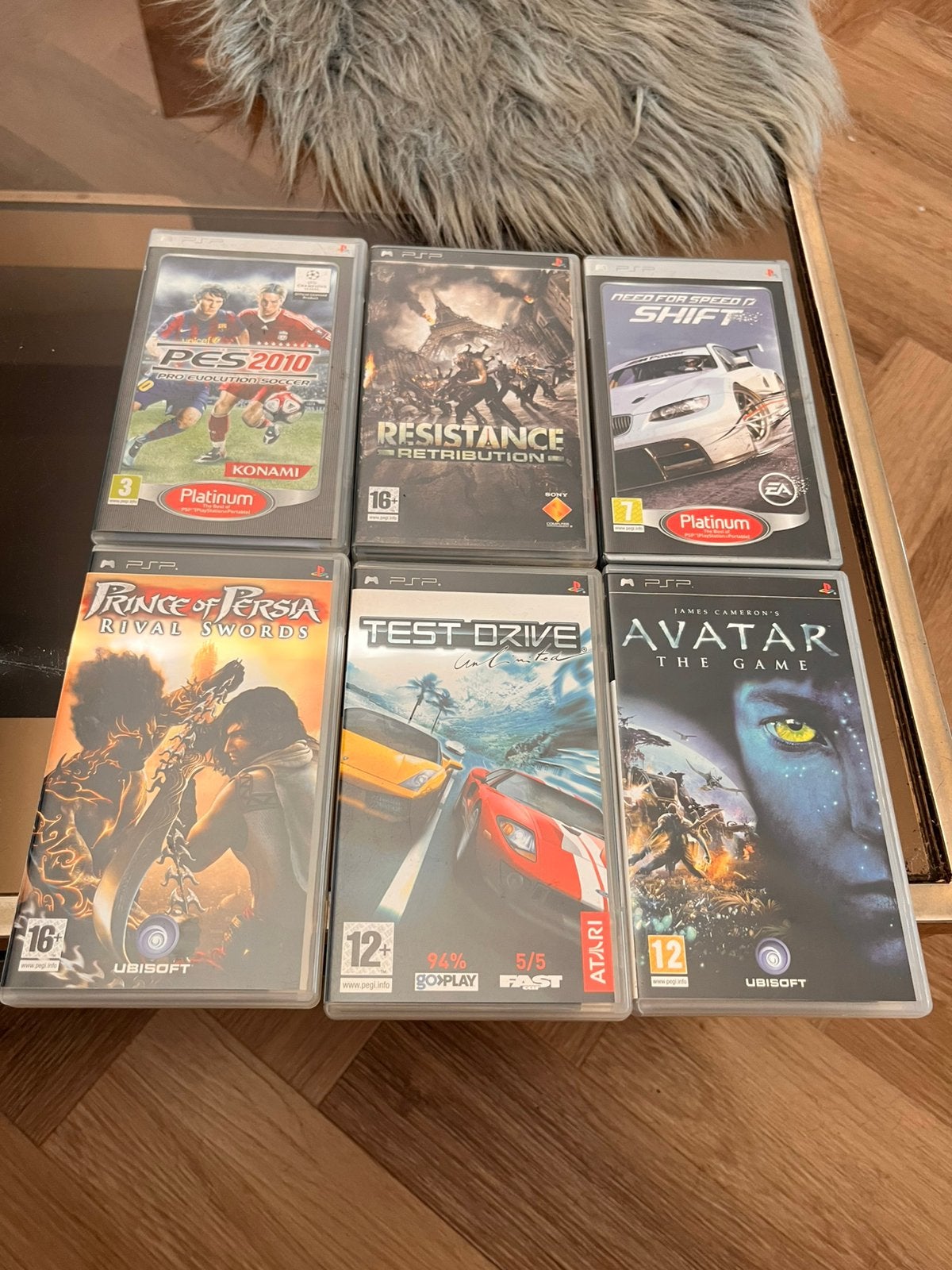 10 originele PSP-games., Games en Spelcomputers, Games | Sony PlayStation Portable, Ophalen, Zo goed als nieuw, Avontuur en Actie