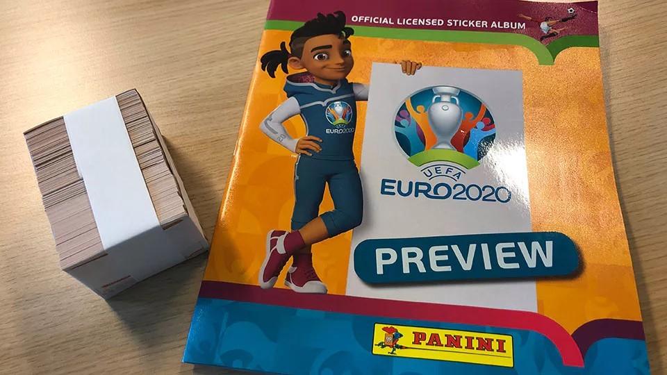 panini stickers euro 2020 preview, Enlèvement ou Envoi, Autocollant