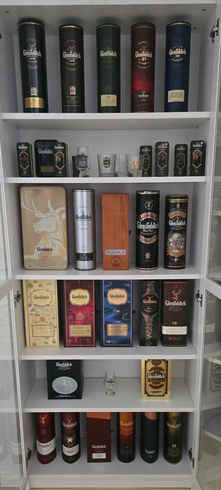 Glenfiddich Whisky verzameling, Ophalen