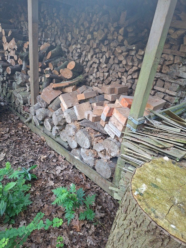 brandhout, Jardin & Terrasse, Bois de chauffage, Bûches, Autres essences de bois, 3 à 6 m³, Enlèvement