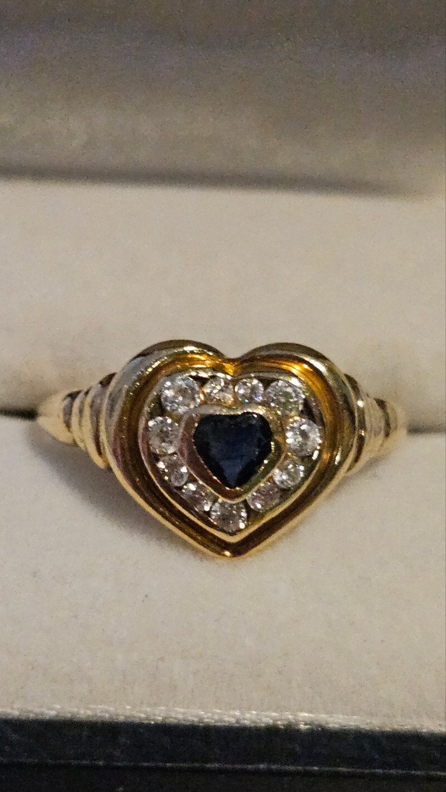 antieke ring 18 kr, Ophalen