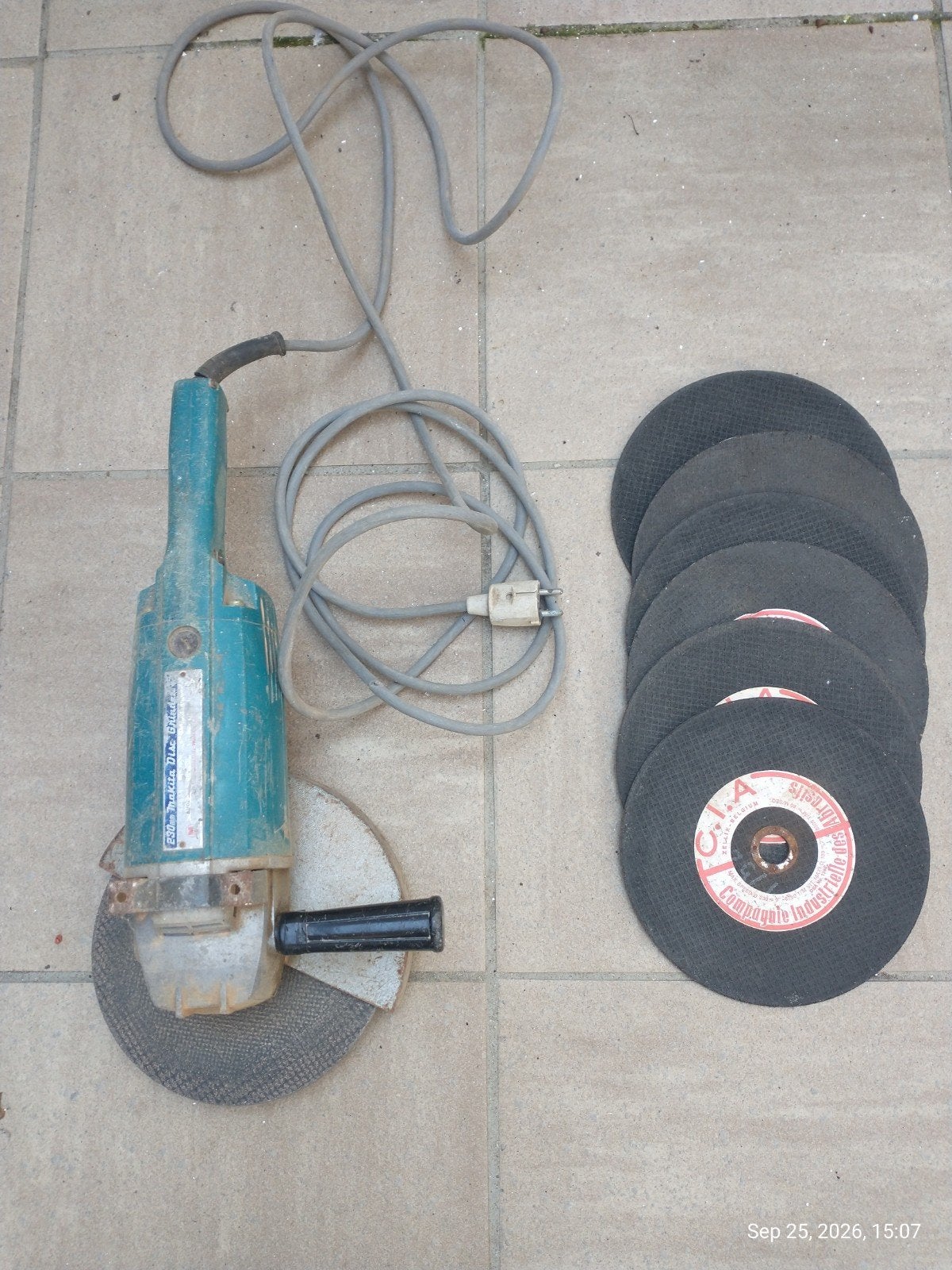 25€ Meule Makita, Bricolage & Construction, Enlèvement, Utilisé