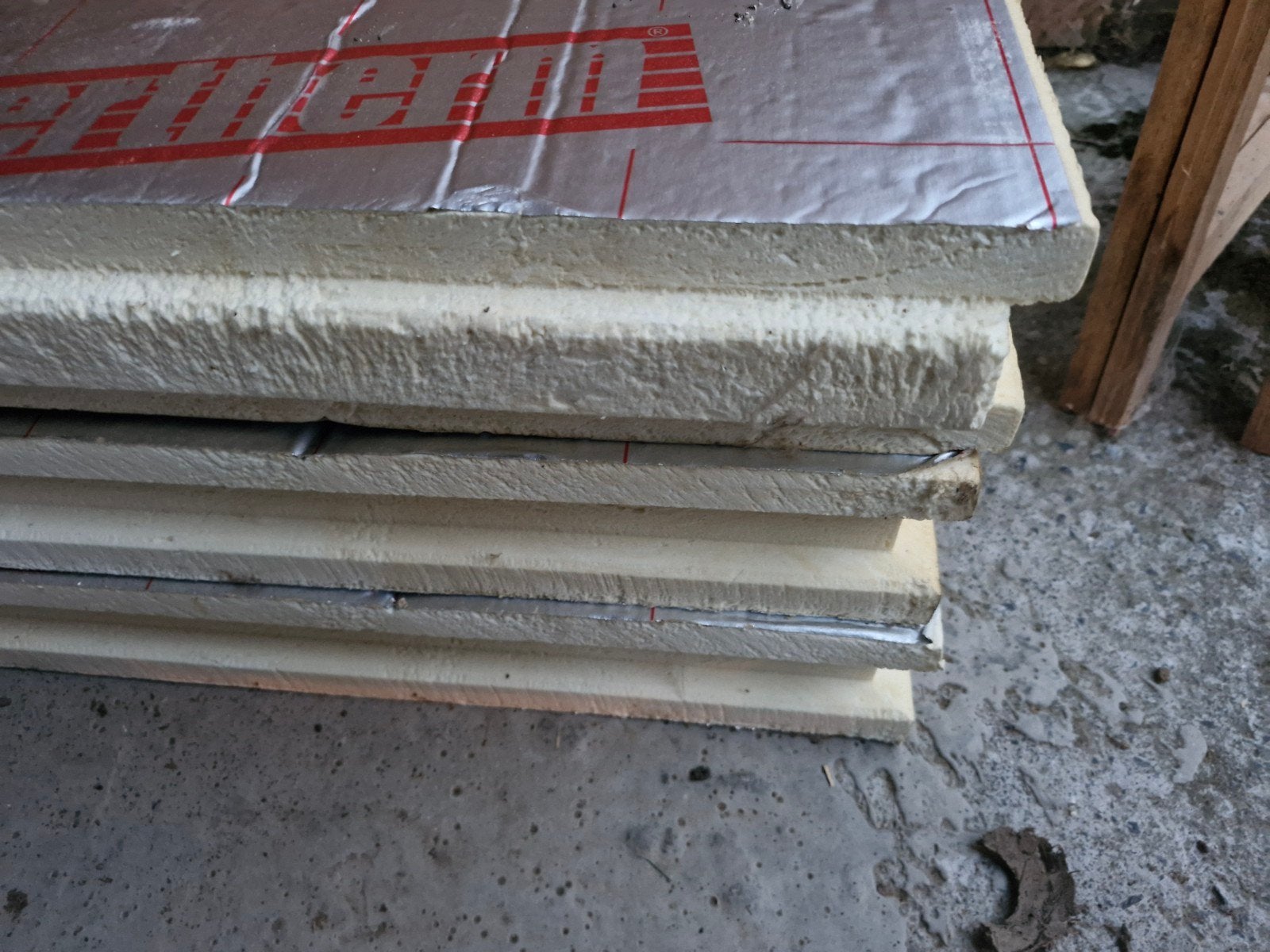 Panneau isolant 8 cm, Enlèvement, Comme neuf, Mousse rigide (PIR), Isolation des murs