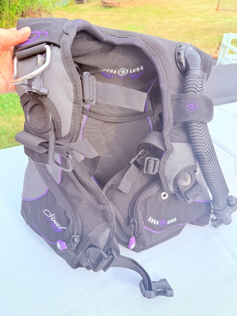 Aqualung BCD Soul, Watersport en Boten, Ophalen, Gebruikt, Trimvest of Wing