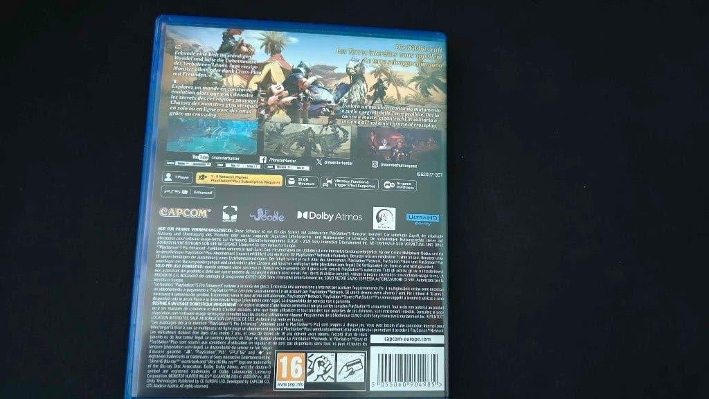 Monster Hunter Wilds - PS5 Games, Avontuur en Actie, Online, Ophalen of Verzenden, Zo goed als nieuw
