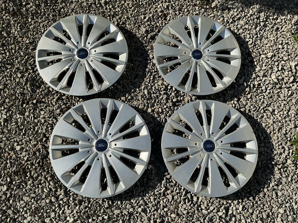 4 originele wieldoppen Ford Focus, CMax enz R16, Ophalen, Gebruikt
