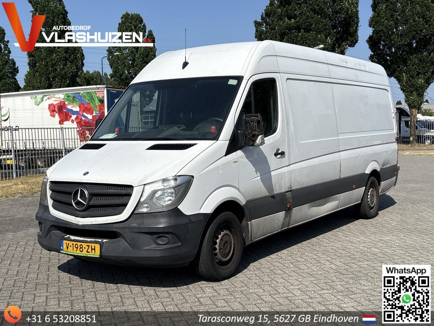 Mercedes-Benz Sprinter 313 2.2 CDI 432L HD | € 6.950,- NETTO, Achat, 213 g/km, Entreprise, Boîte manuelle