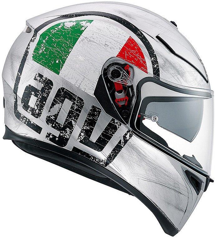 Taille AGV K-3 SV Pinlock Scudetto S (55-56) presque neuve, Femmes, Seconde main, Casque intégral, S