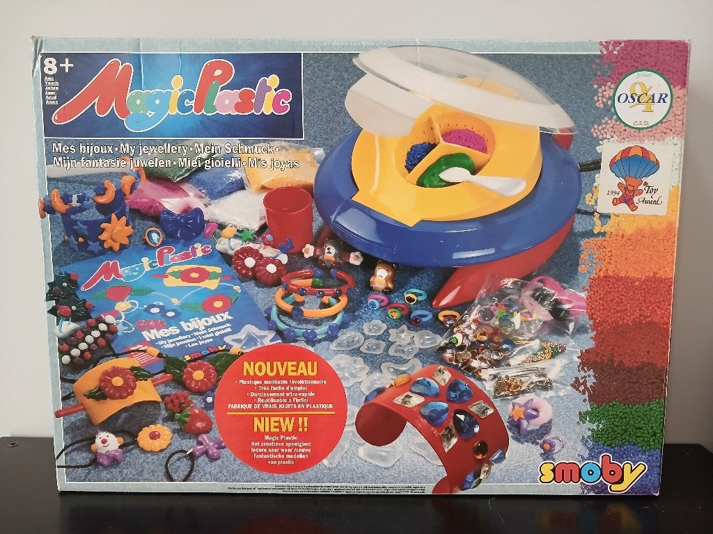 Jeu vintage Smoby MagicPlastic - Mes bijoux, Enfants & Bébés, Enlèvement, Utilisé
