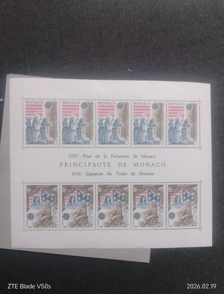 Postzegels Monaco, Ophalen of Verzenden