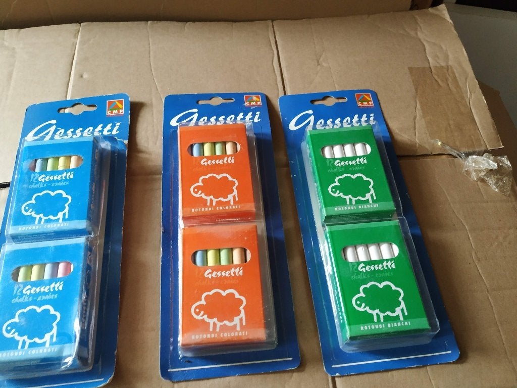 krijt voor stoep of bord groot en klein uit te kiezen nieuw, Ophalen of Verzenden, Nieuw