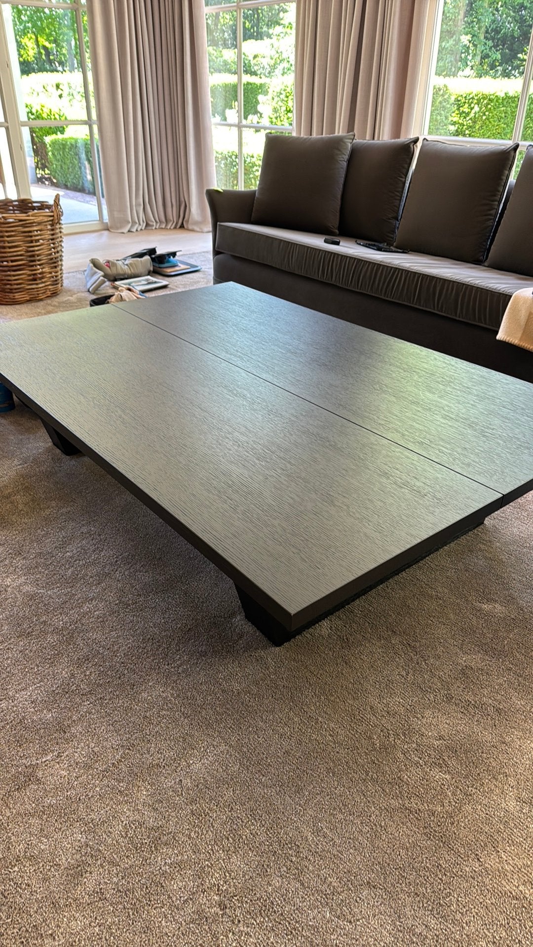 Moderne design salontafel, Huis en Inrichting, Tafels | Salontafels, Ophalen, Zo goed als nieuw