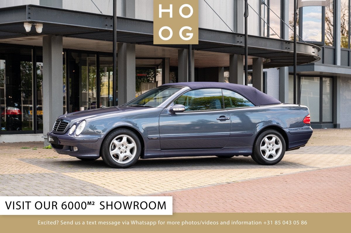 Mercedes-Benz CLK-Klasse 320 Cabriolet Avantgarde, Cuir, 218 ch, Achat, Intérieur cuir