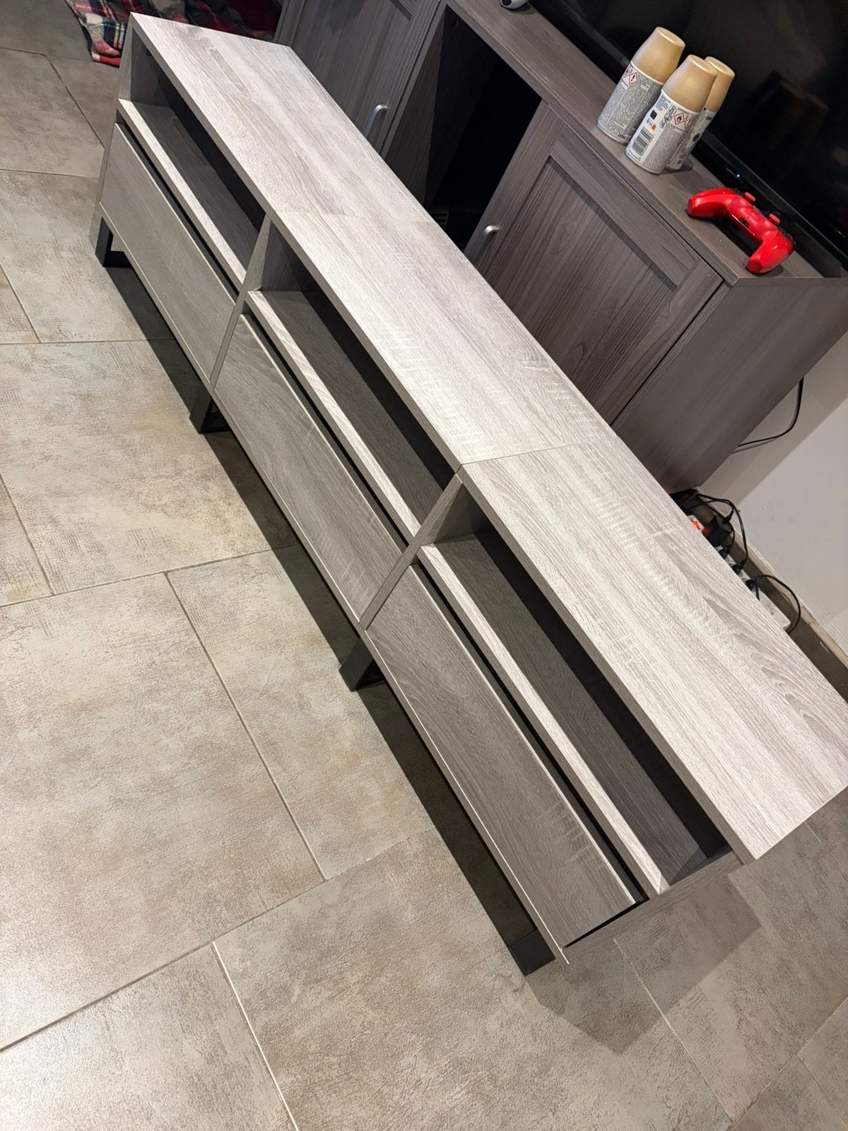 Meuble TV, Enlèvement, Utilisé, 100 à 150 cm, Moins de 100 cm