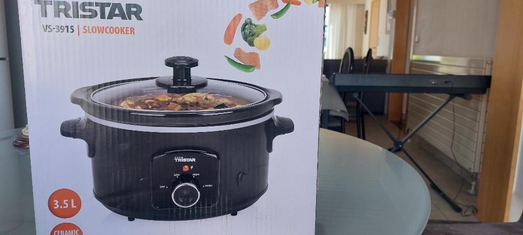 Slow cooker Tristar - 3.5 liter, Elektronische apparatuur, Ophalen