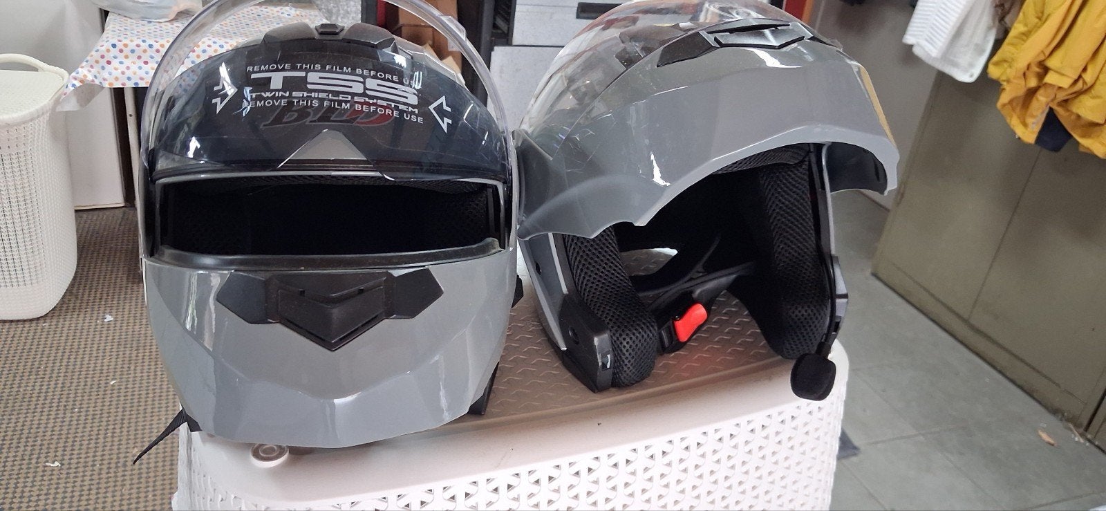moto helmen, nieuw., Enlèvement ou Envoi, Neuf, sans ticket, Casque intégral