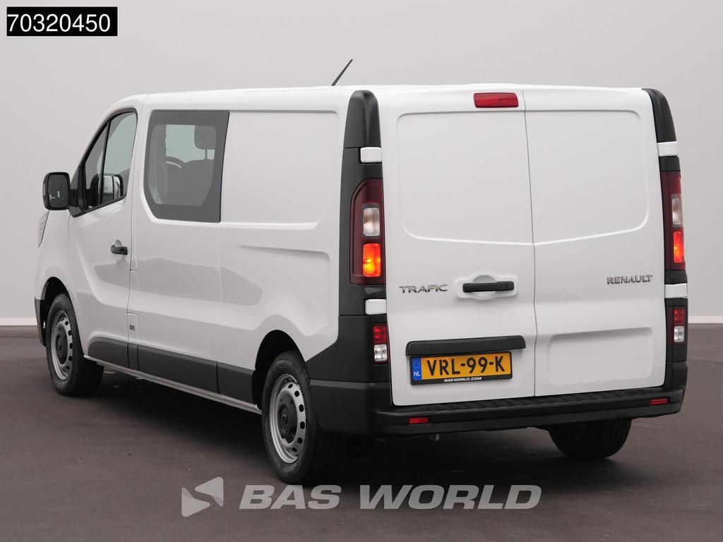 Renault Trafic 130pk Dubbel Cabine L2H1 LED Airco Cruise Eur, Auto's, Stof, Euro 6, 4 cilinders, Renault