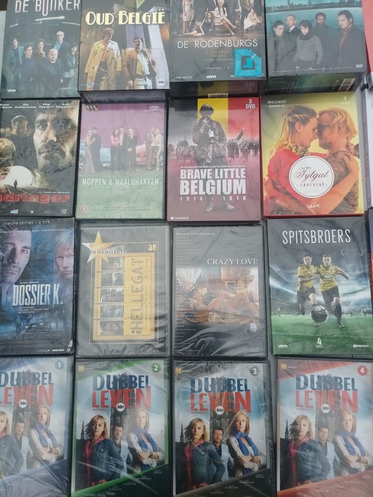 Lot de films belges et flamands, tous scellés, CD & DVD, DVD | Autres DVD, Enlèvement ou Envoi, Neuf, dans son emballage