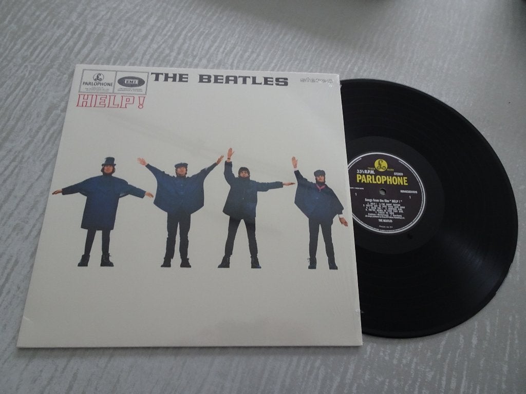 The Beatles Lp Help - black vinyl, Cd's en Dvd's, LP, Zo goed als nieuw, 12 inch, Poprock