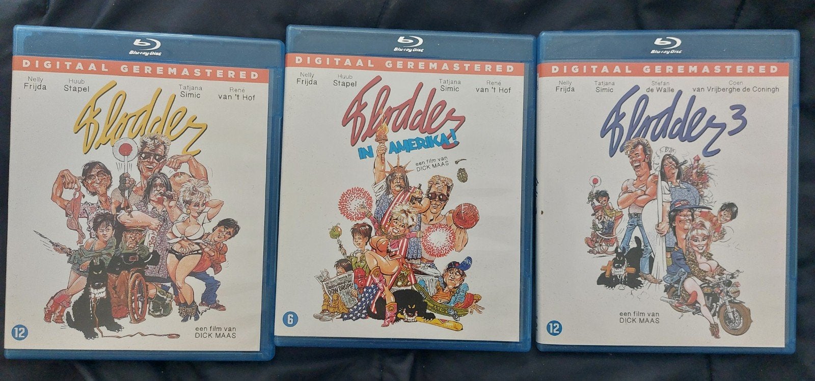 Flodder 1 2 3 Filmen Blu-Rays, Cd's en Dvd's, Ophalen, Zo goed als nieuw